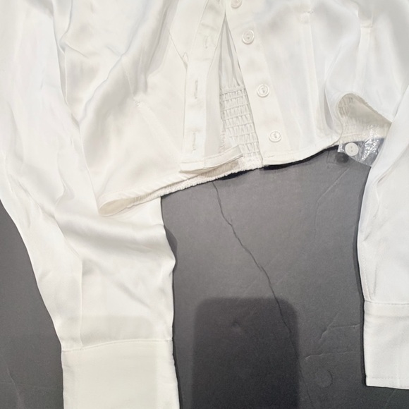 Astr Classic White Button Down Shirt - Picture 10 of 16